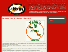 Tablet Screenshot of noexcusesrunning.com